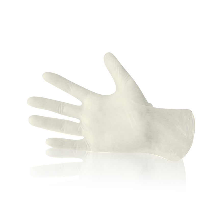 BAEHR Handschuhe Nitril weiß, Größe L, 1 Pack (100 Stk.)