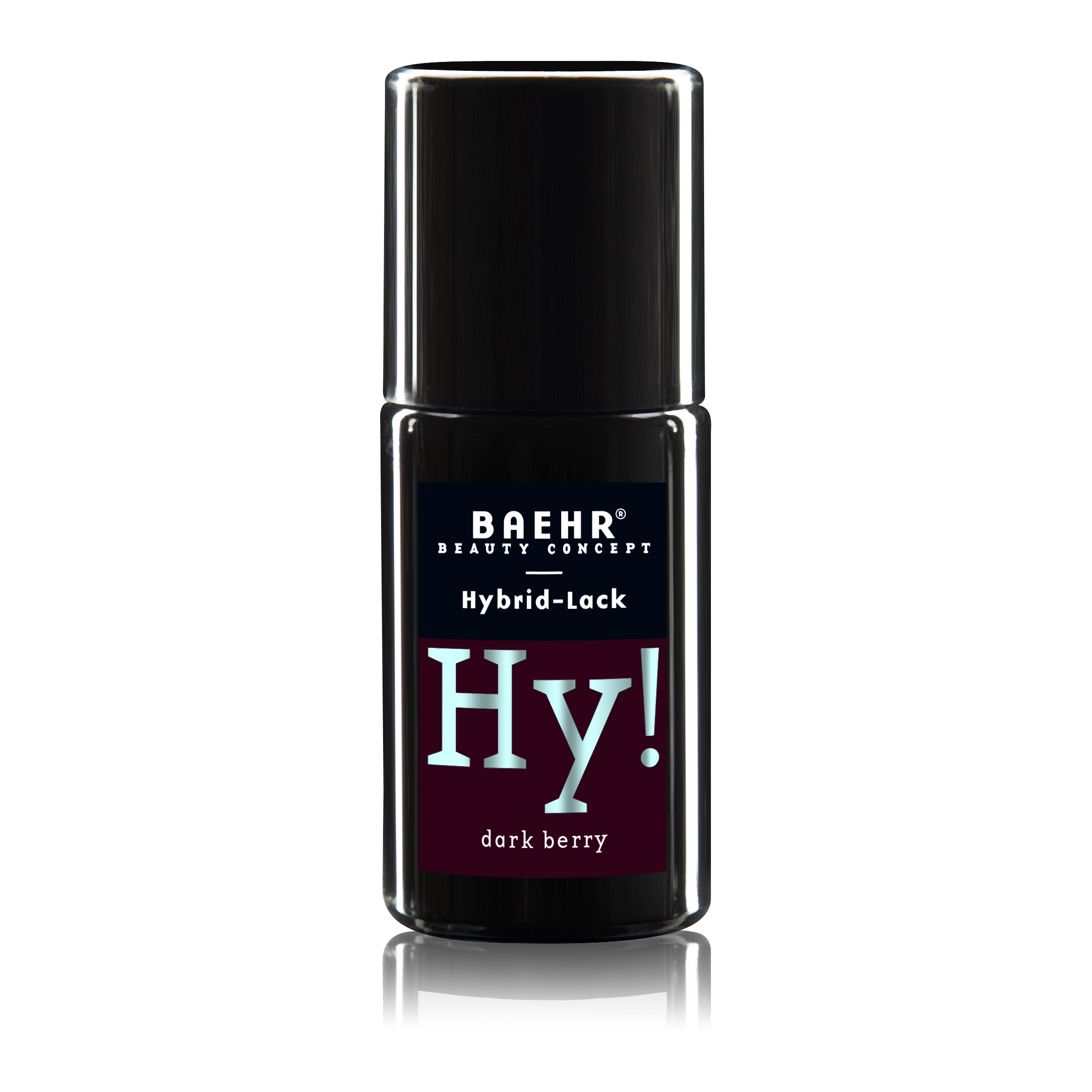BAEHR BEAUTY CONCEPT - NAILS Hy! Hybrid-Lack, dark berry 8 ml