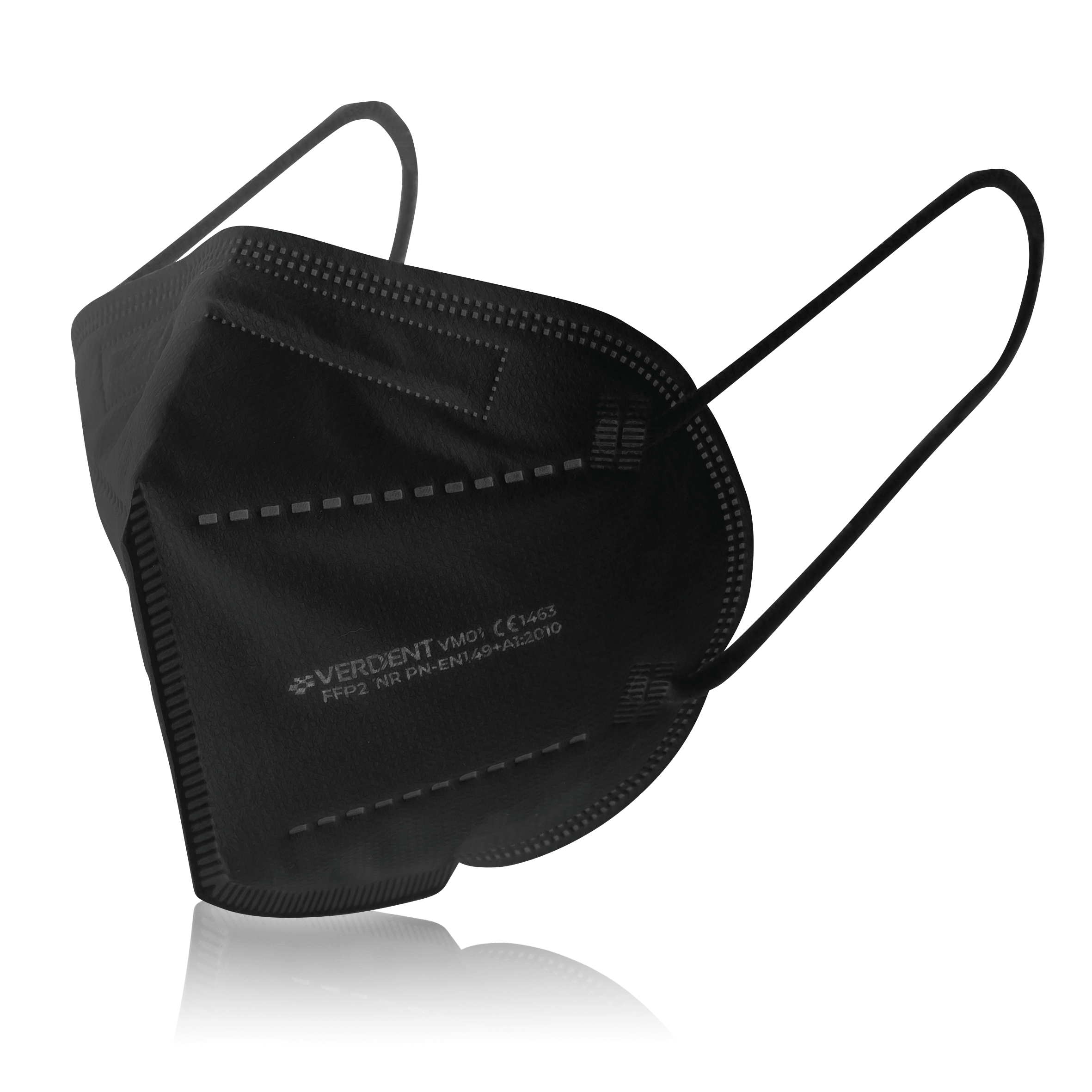  Atemschutzmasken FFP2 schwarz 1 Pack (5 Stück)