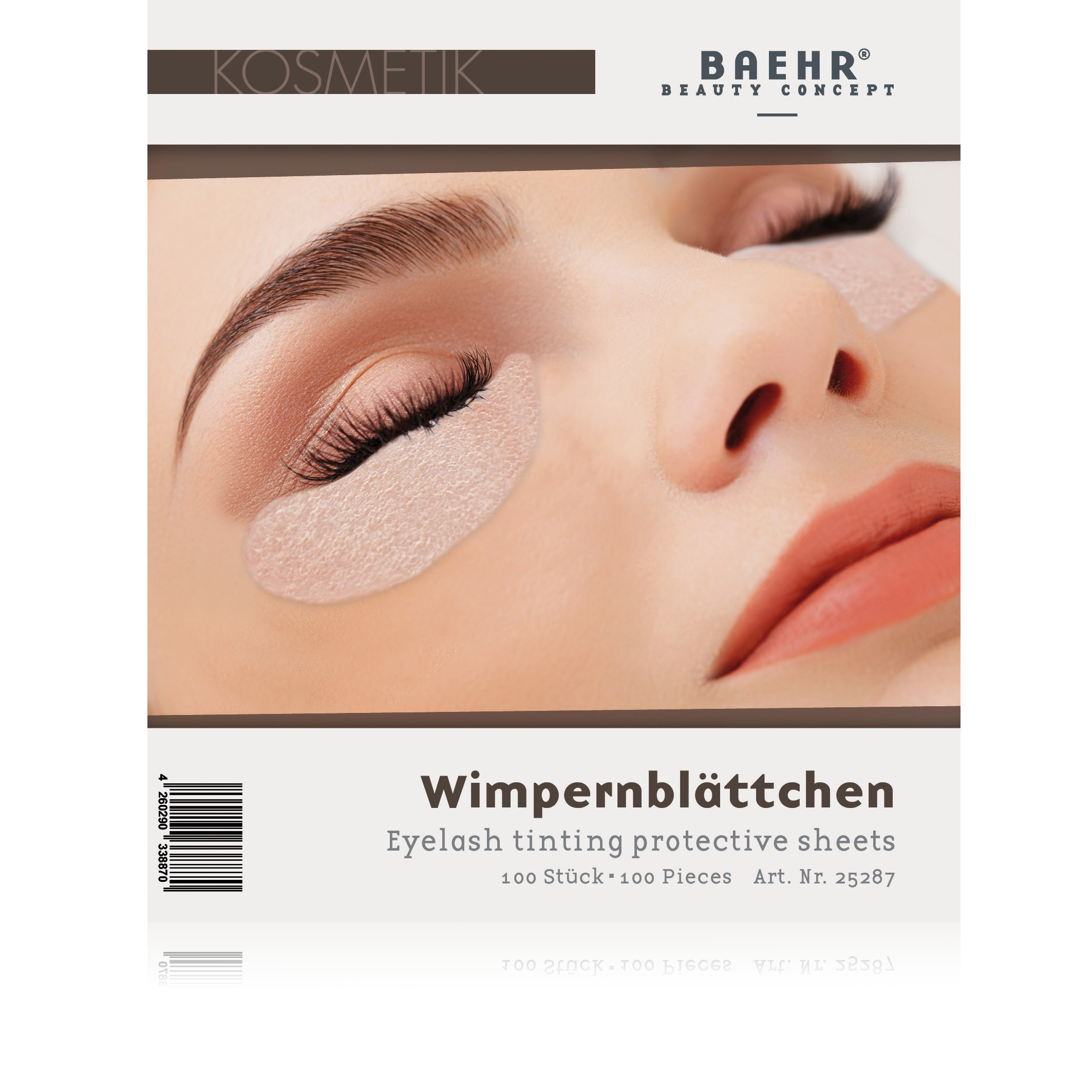BAEHR BEAUTY CONCEPT Wimpernblättchen 1 Pack (100 Stk.)