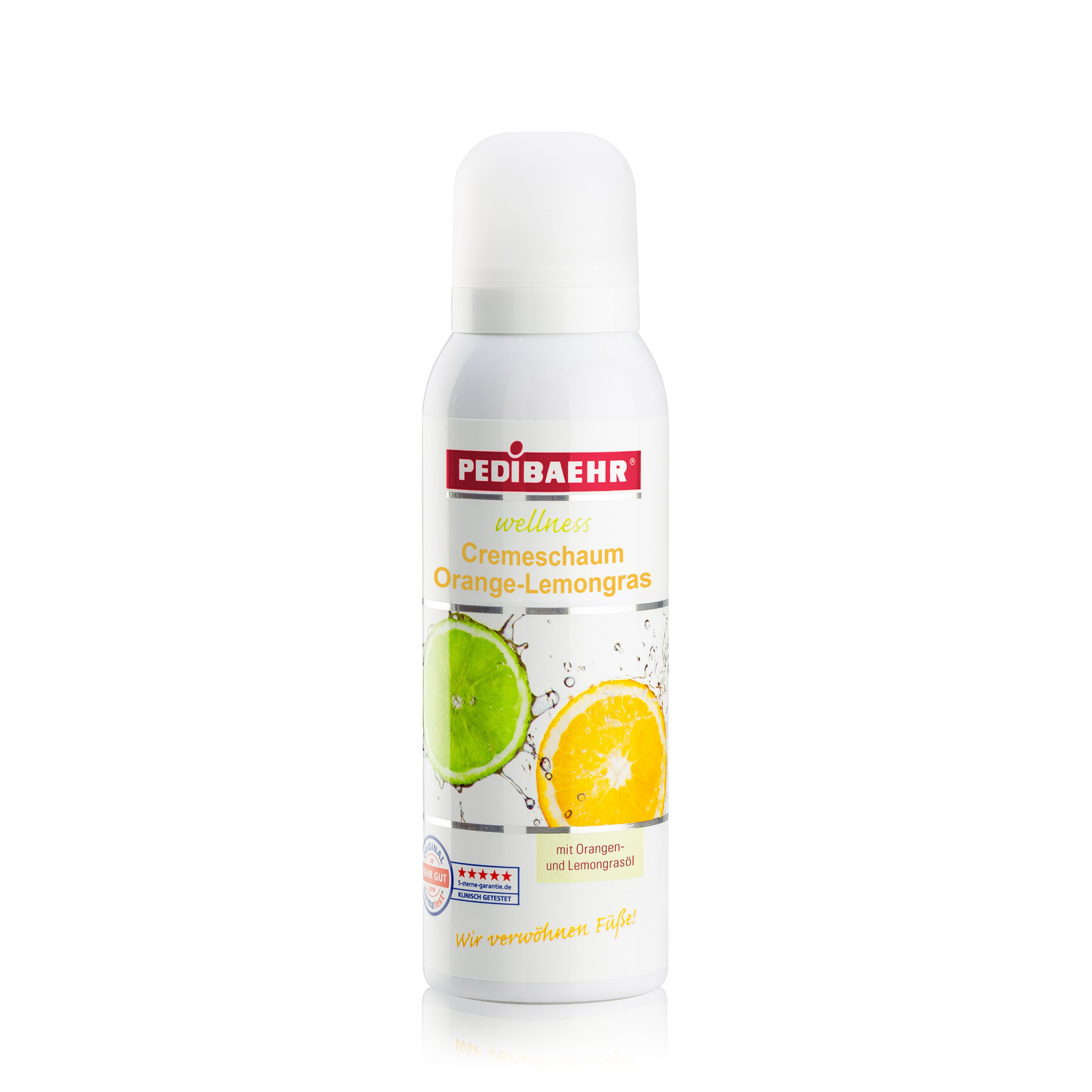 PEDIBAEHR Cremeschaum Orange-Lemongras 125 ml